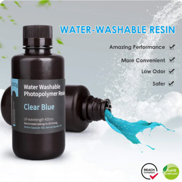résine photopolymère lavable à l'eau ELEGOO