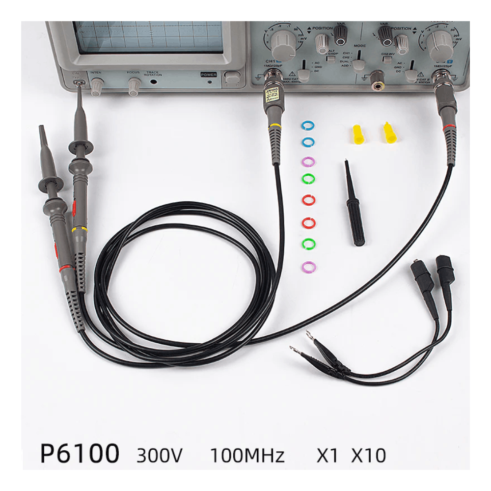 Sonde d’oscilloscope 100Mhz P6100