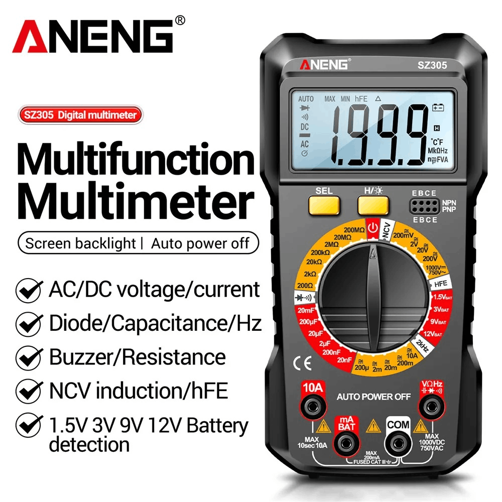 ANENG SZ305 multimètre numérique